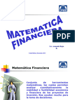 Matematica Financiera (II Unidad 1era Parte)