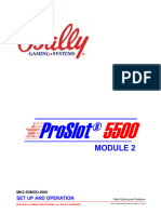 Bally ProSlot 5500 Setup