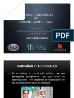 Campañas Tradicionales Vs Campañas Competitivas - Por Javier Sanchez Galicia