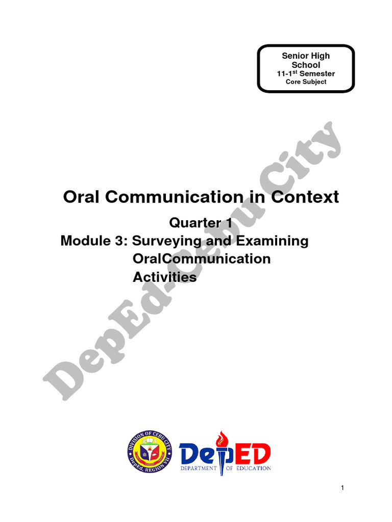 3 q1 oral com pdf communication feminism