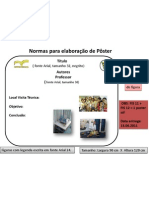 Normas para Elaboracao Poster