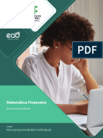 Caderno Didático - Matemática-Financeira - CURSO MICROEMPREENDEDOR INDIVIDUAL