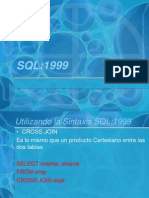 UnidadV-Utilizando La Sintaxis SQL - 1999