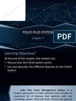 Chapter 7 FOLIO PLUS SYSTEM