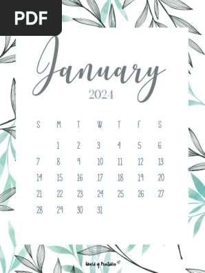 2024 Calendar