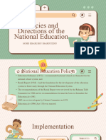 National Education Policy & Master Plan For Education Development (2006-2010)