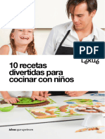 LEK 10 Recetas Divertidas para Cocinar Con Niños Ebook