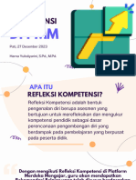 MATERI HARI 3 - Refleksi Kompetensi Rapor Pendidikan Di PMM