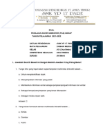 Draft Soal - Media Interaktif - Pas Genap Kelas Xii - 2021-2022