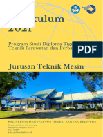 Kurikulum 2021 D3TPPM