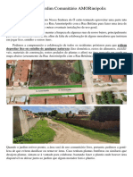 Projeto Jardim Comunitário AMORinópolis