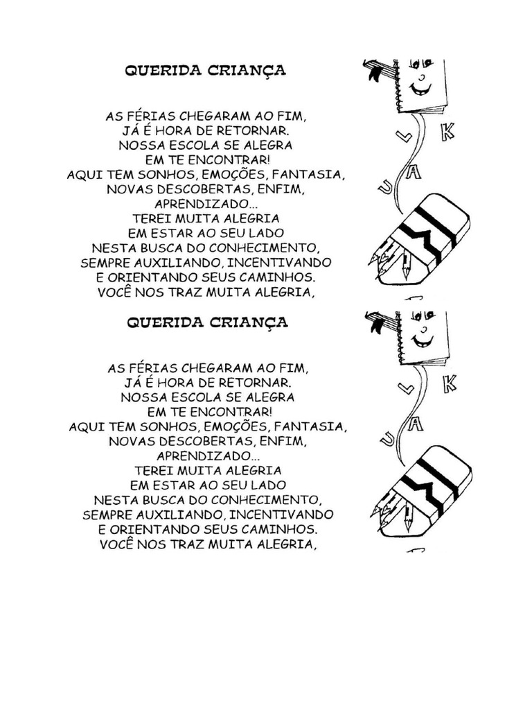 Poema Volta Às Aulas | PDF