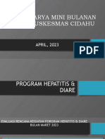 Lokbul Ukm Bulan April Diare Dan Hepatitis