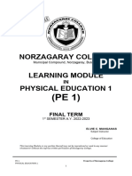 Finals Pe 1 Module