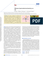 Semi-Infinite Linear Diffusion Spectroelectrochemistry On An Aqueous Micro-Drop