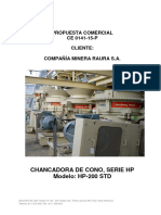 CE-0141-15-P (Chancadora HP-200 STD) Raura