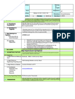 Mga Organisasyon NG Negosyo - Lesson Plan