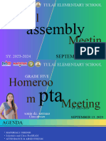 Pta Meeting