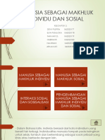 Manusia Sebagai Makhluk Individu Dan Sosial