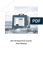 Kolida SDE 28S Echo Sounder User Manual 20200806