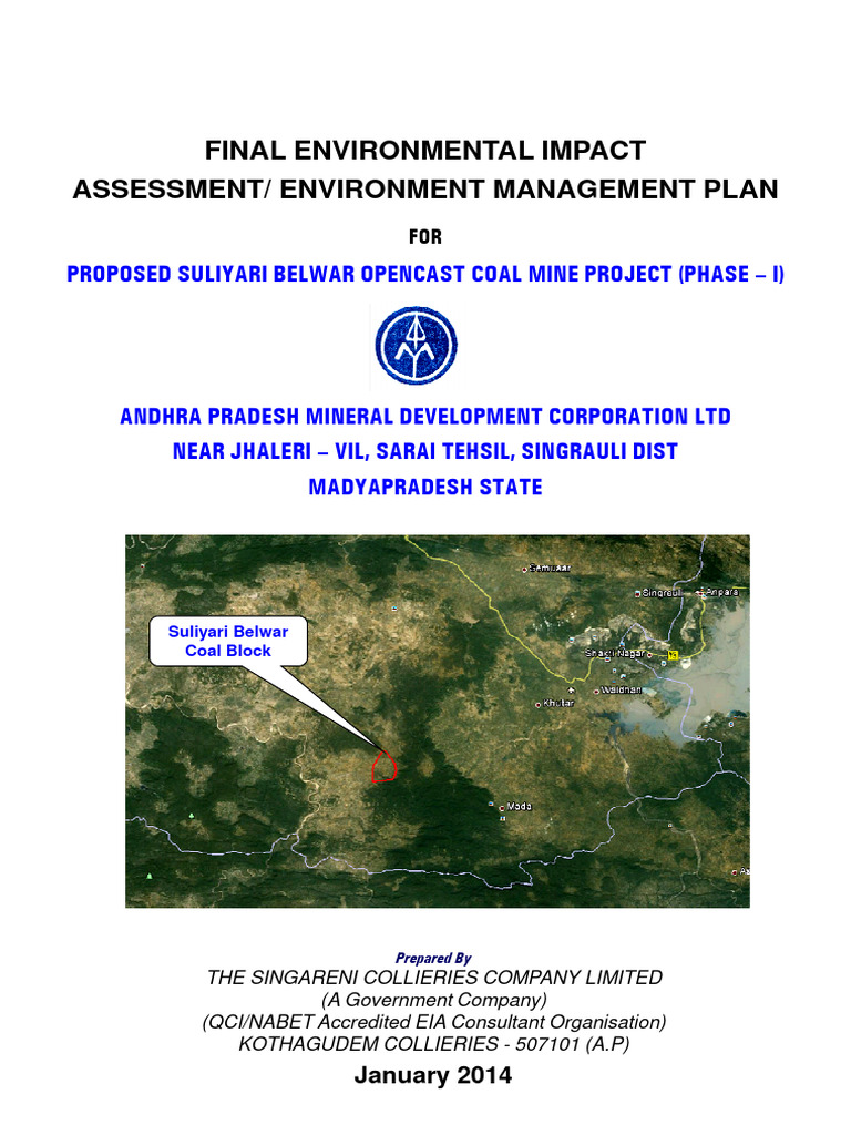 Environmental Impact Assessment for Coal Mine | PDF | Coal Mining | Mining