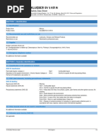 Msds Ghs-Klueber SV 5 KR N (Eng) (22.10.18)