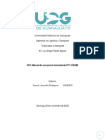 ED1. Manual de Uso para La Herramienta PTV VISSIM
