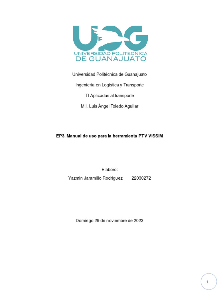 Manual de PTV VISSIM para Estudiantes | PDF | Ventana (informática ...