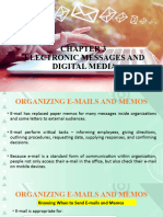Ch.3 - Electronic Messages and Digital Media
