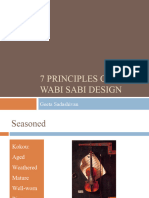 7 Principles of wabi sabi design