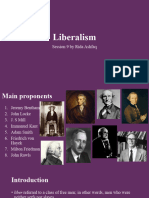 Session 9 - Liberalism