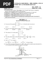 Maths Class Xii Sample Paper Test 03 For Board Exam 2024