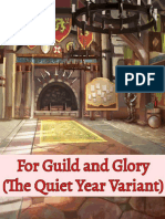 For Guild and Glory A The Quiet Year Free Variant