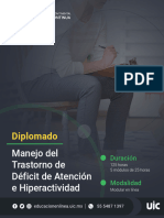 Manejo Del Trastorno de Deficit de Atencion e Hiperactividad