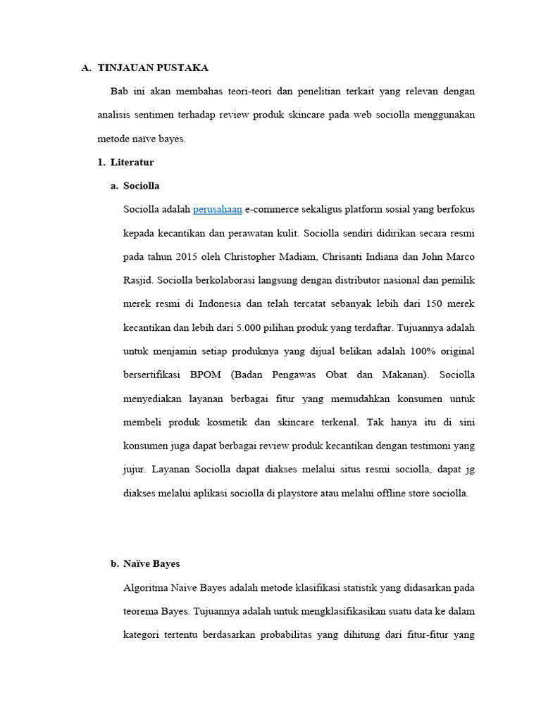 Bab Ii Analisis Sentimen | PDF | Komputer