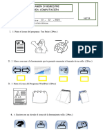 EXAMEN 4 BIMESTRE 1 Grado