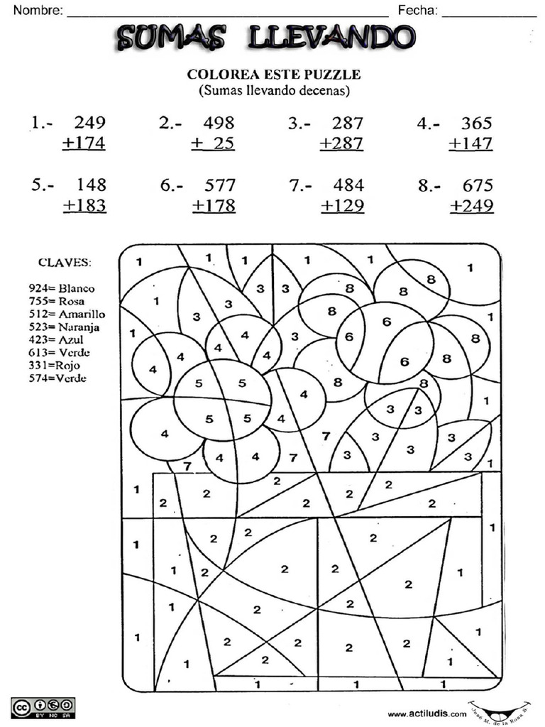 02 Sumas 2 Sumandos y 3 Dígitos 003 | PDF