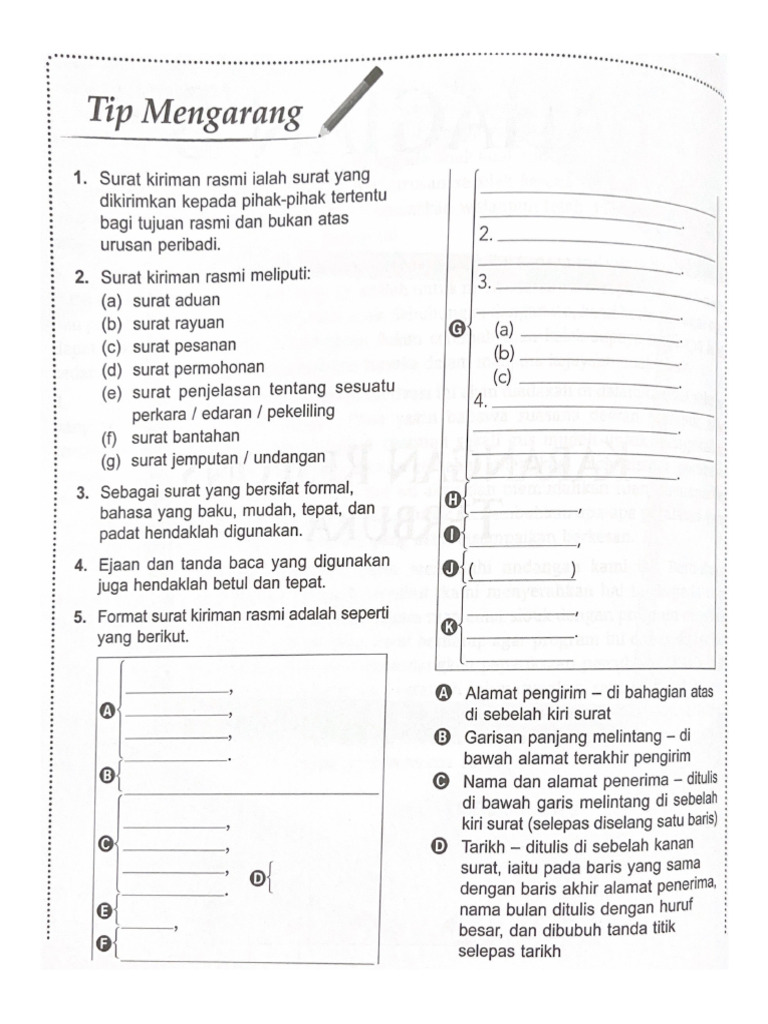 Format Surat Rasmi Pdf