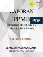 Laporan PPMB Ilmu Manajemen 2022