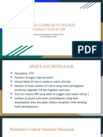 Sharing Gambaran Seleksi Tahap 2 CGP & CPP