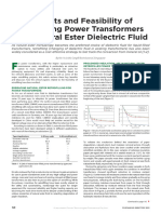 Benefits & Feasibility of Retrofilling Power Transformers With Natural Ester Dielectric Fluid