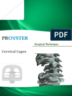 1) Surgical Technique Cervical Cages