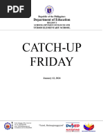 Report On Catch-Up Friday