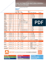 Power Distribution Unit Pdu Specifications Brochure en