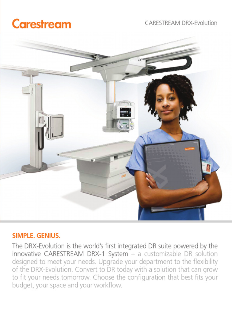 Carestream DRX-Evolution Overview | PDF | Radiography | Computing