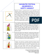 Navratri Festival Safety - Handout