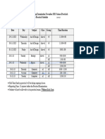 Practical Date Sheet A1&A2