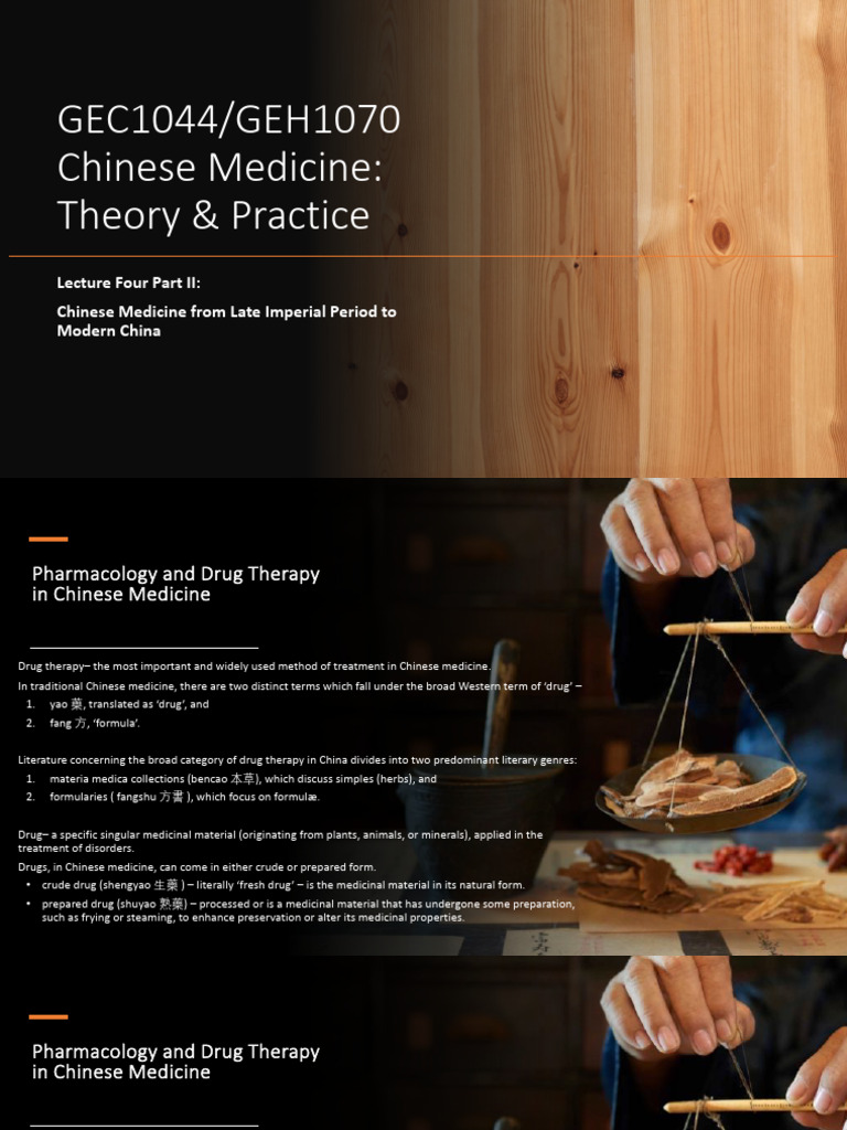GEC1044/GEH1070 Chinese Medicine: Theory & Practice | PDF | Meridian ...