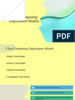 Cloud Computing Deployment Models1