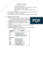 Chapter 5 - Syntax Brief